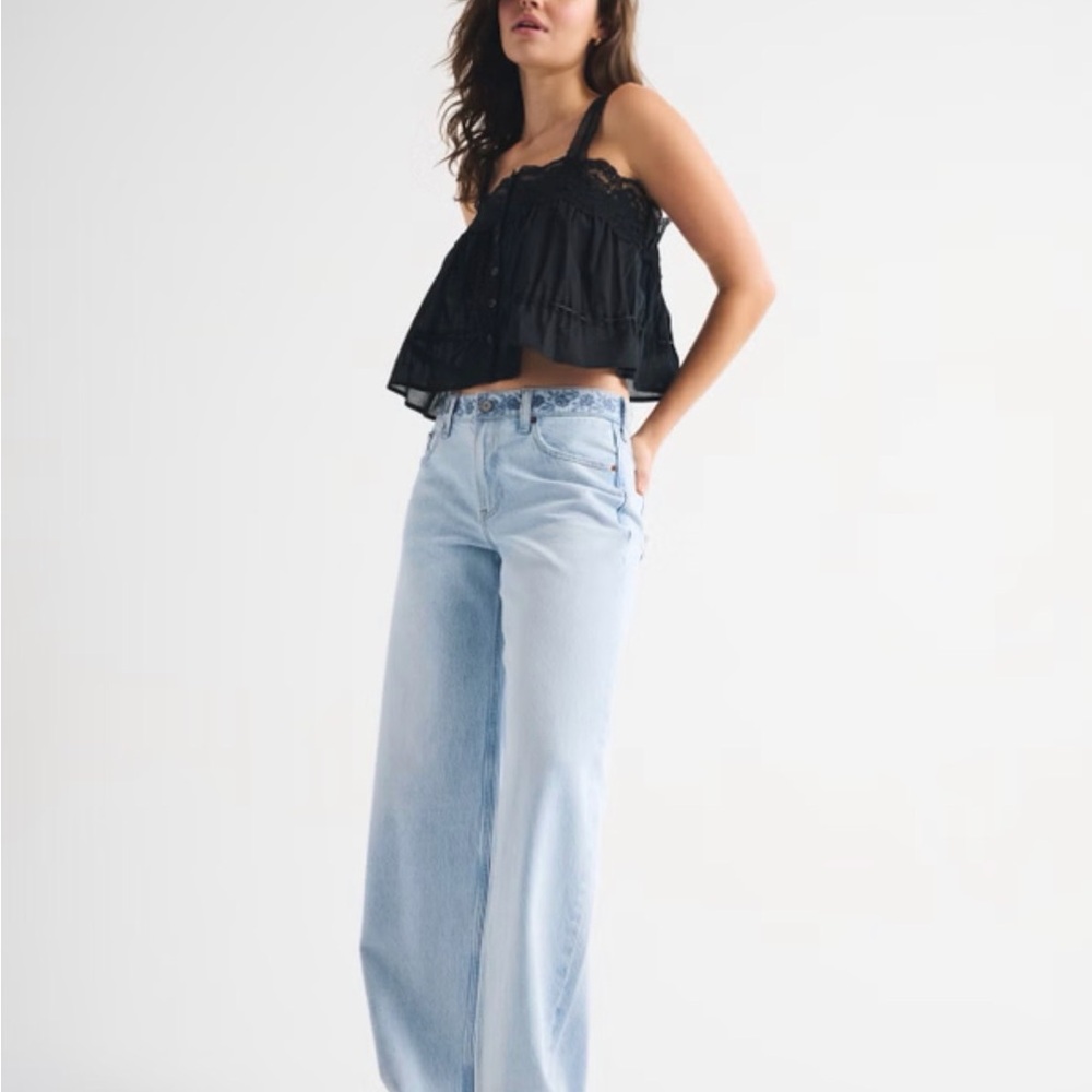 Abercrombie & Fitch Low Rise Jeans